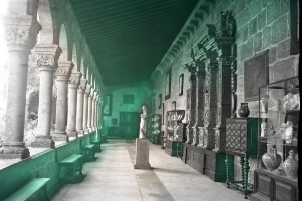 Cloister of the Museum in the middle of the 20th century
