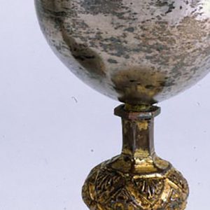 Cálice em prata e cobre dourado. Século XVI.
