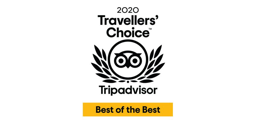 Distinção Tripadvisor - Traveller's Choice